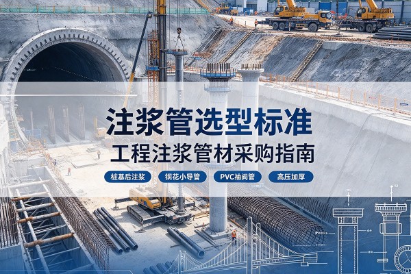 天心注浆管选型标准